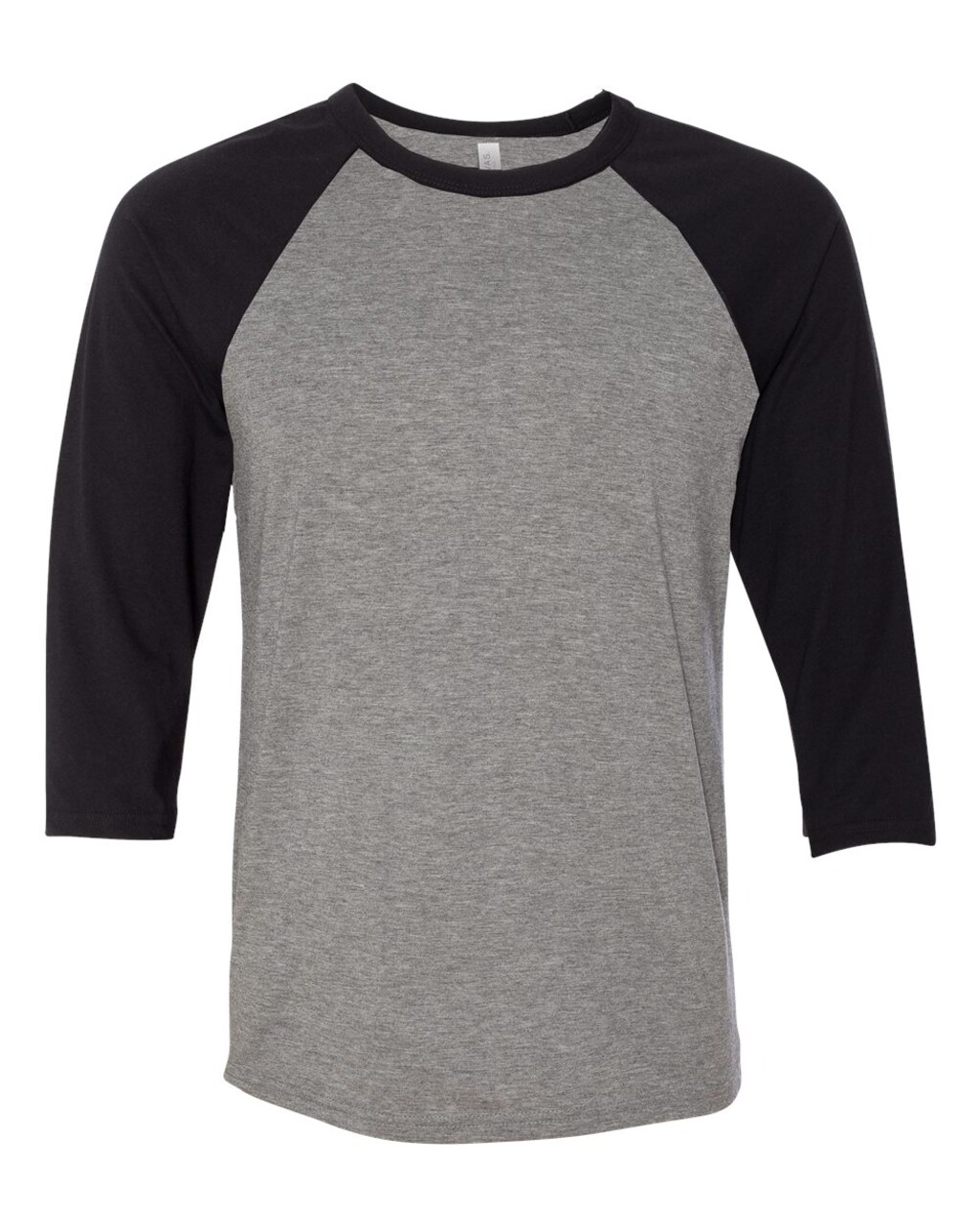 BELLA + CANVAS® Unisex Crewneck Three Quarter Sleeve Baseball Tee
